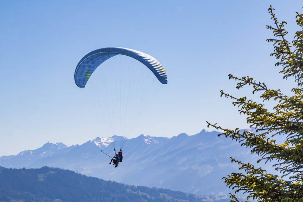 Paragliding in Vail Colorado