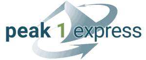 peak 1 express logo